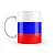 Caneca Bandeira da Rússia País - Imagem 2