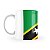 Caneca Bandeira de São Cristóvão e Nevis País - Imagem 2