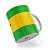 Caneca Bandeira de São Tomé e Príncipe País - Imagem 4