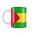Caneca Bandeira de São Tomé e Príncipe País - Imagem 2