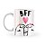 Caneca Flork BFF Best Fofoqueiras Forever - Imagem 2