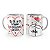 Caneca Flork Te Amo Do Tamanho da Dificuldade - Imagem 1
