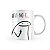 Caneca Flork Sabe a Sua Opinião Enfia no ... - Imagem 3