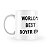 Caneca The Office Worlds Best Boyfriend Dunder Logo - Imagem 2
