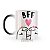 Caneca Mágica Flork BFF Best Fofoqueiras Forever - Imagem 2