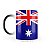 Caneca Mágica Bandeira Austrália País - Imagem 2