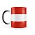 Caneca Mágica Bandeira Áustria País - Imagem 2