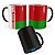 Caneca Mágica Bandeira Bielorrússia País - Imagem 1