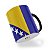 Caneca Mágica Bandeira Bósnia País - Imagem 4