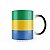 Caneca Mágica Bandeira Gabão País - Imagem 3
