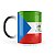 Caneca Mágica Bandeira Guiné Equatorial País - Imagem 2