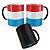 Caneca Mágica Bandeira Luxemburgo País - Imagem 1