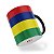 Caneca Mágica Bandeira Maurício País - Imagem 4