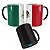 Caneca Mágica Bandeira México País - Imagem 1