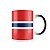 Caneca Mágica Bandeira Noruega País - Imagem 3