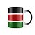 Caneca Mágica Bandeira Quênia País - Imagem 3