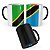 Caneca Mágica Bandeira Tanzânia País - Imagem 1
