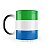 Caneca Mágica Bandeira Serra Leoa País - Imagem 2