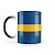 Caneca Mágica Bandeira Suécia País - Imagem 2