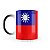 Caneca Mágica Bandeira Taiwan País - Imagem 2
