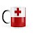 Caneca Mágica Bandeira Tonga País - Imagem 2