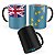 Caneca Mágica Bandeira Tuvalu País - Imagem 1