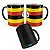 Caneca Mágica Bandeira Uganda País - Imagem 1