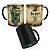 Caneca Mágica Harry Potter Sonserina Chapéu Seletor Com Seu Nome - Imagem 1