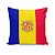 Almofada Bandeira Andorra País - Imagem 1