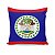 Almofada Bandeira Belize País - Imagem 1