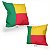 Almofada Bandeira Benin País - Imagem 2