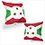 Almofada Bandeira Burundi País - Imagem 2