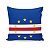 Almofada Bandeira Cabo Verde País - Imagem 1