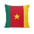 Almofada Bandeira Camarões País - Imagem 1