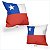 Almofada Bandeira Chile País - Imagem 2