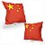 Almofada Bandeira China País - Imagem 2