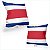 Almofada Bandeira Costa Rica País - Imagem 2