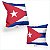 Almofada Bandeira Cuba País - Imagem 2