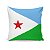 Almofada Bandeira Djibouti País - Imagem 1
