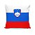 Almofada Bandeira Eslovênia País - Imagem 1