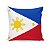 Almofada Bandeira Filipinas País - Imagem 1