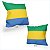 Almofada Bandeira Gabão País - Imagem 2