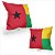 Almofada Bandeira Guiné-Bissau País - Imagem 2