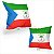 Almofada Bandeira Guiné Equatorial País - Imagem 2