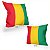 Almofada Bandeira Guiné País - Imagem 2