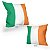 Almofada Bandeira Irlanda País - Imagem 2