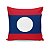 Almofada Bandeira Laos País - Imagem 1
