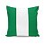Almofada Bandeira Nigéria País - Imagem 1