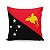 Almofada Bandeira Papua Nova Guiné País - Imagem 1