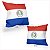 Almofada Bandeira Paraguai País - Imagem 2